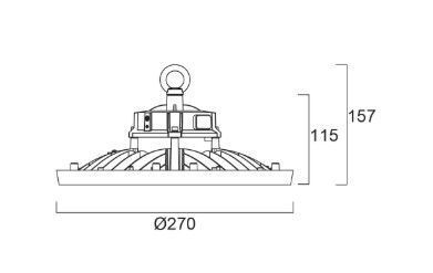 START Highbay SYLVANIA  IP65 10000-20000lm 2CCT WB 0039443 фото